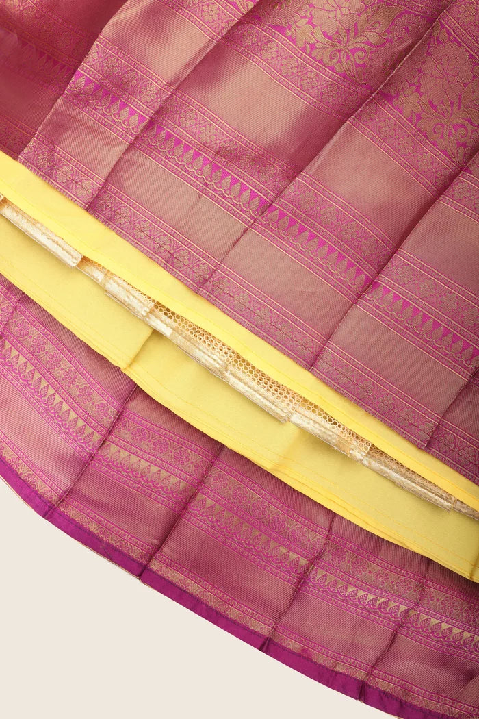 South Indian Festival Traditional Half Saree (PushpaBandhini)