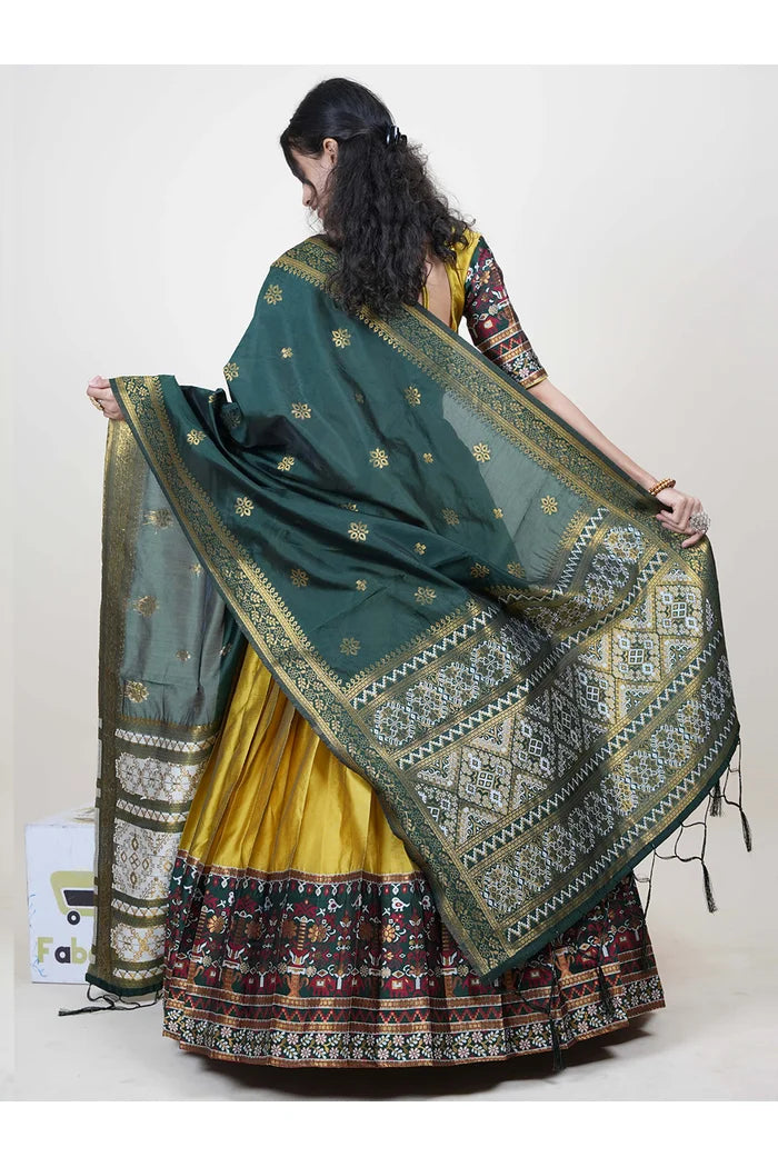 South Indian Festival Traditional Half Saree (Jagvi)