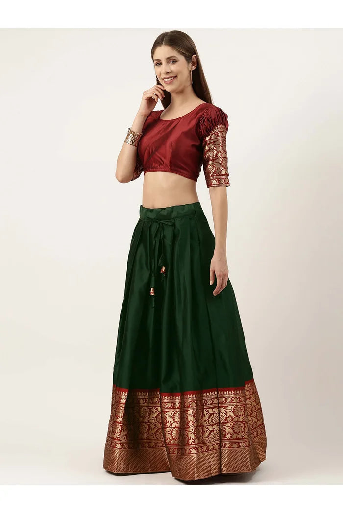 South Indian Festival Traditional Half Saree (Purnima)