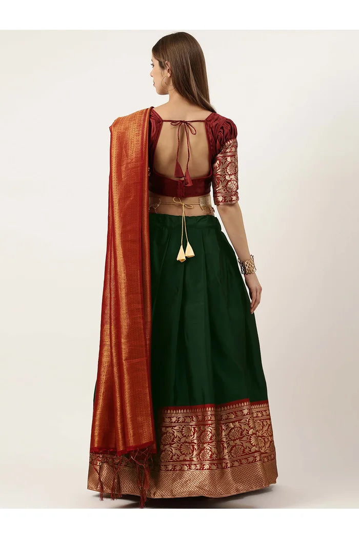 South Indian Festival Traditional Half Saree (Purnima)