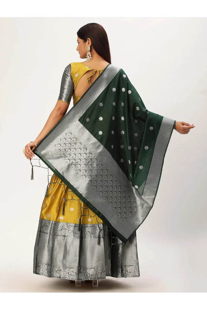South Indian Festival Traditional Half Saree (Nehal)