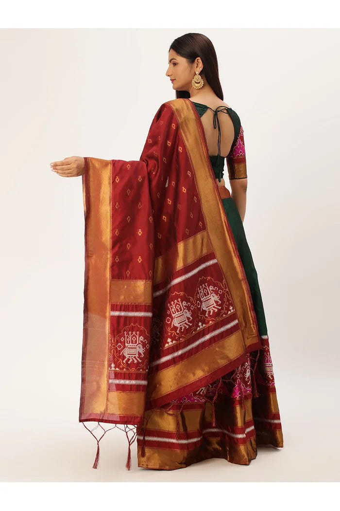 South Indian Festival Traditional Half Saree (Dharmi)