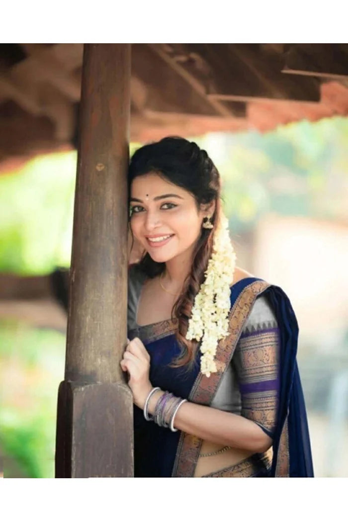 South Indian Festival Traditional Half Saree (YenuguPAttu)