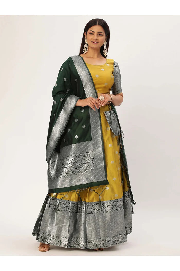 South Indian Festival Traditional Half Saree (Nehal)