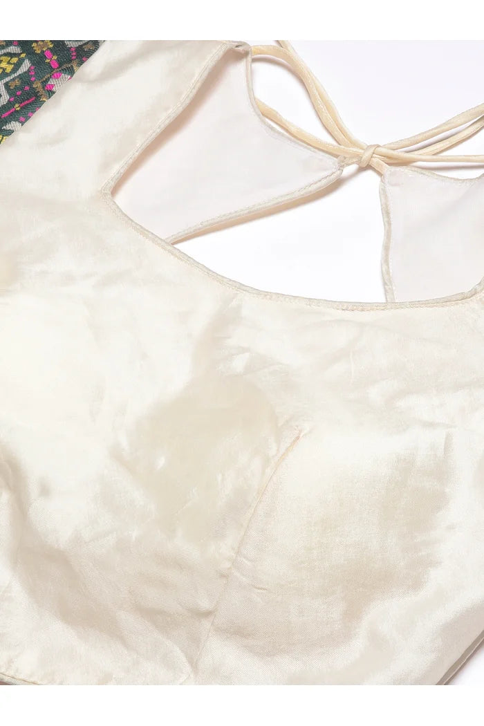 South Indian Festival Traditional Half Saree (Patola)