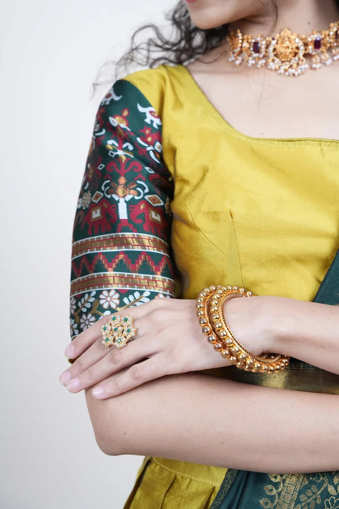 South Indian Festival Traditional Half Saree (Jagvi)