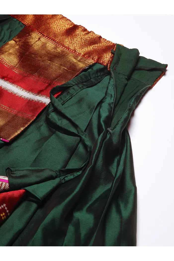 South Indian Festival Traditional Half Saree (Dharmi)