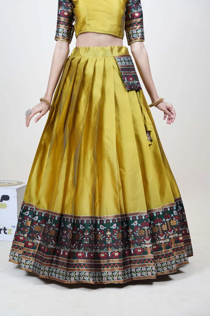 South Indian Festival Traditional Half Saree (Jagvi)