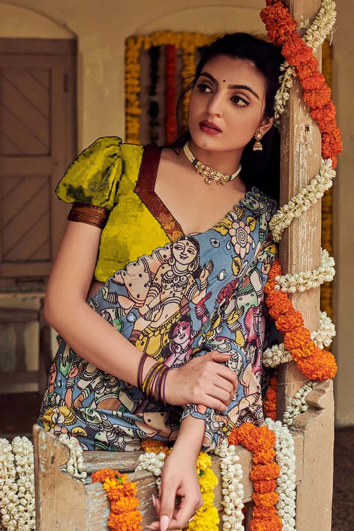 South Indian Festival Traditional Half Saree (Jugnoo)