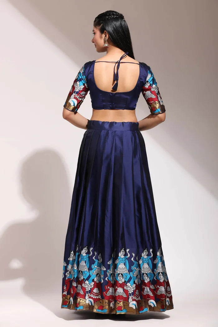 South Indian Festival Traditional Half Saree (Dhingli)