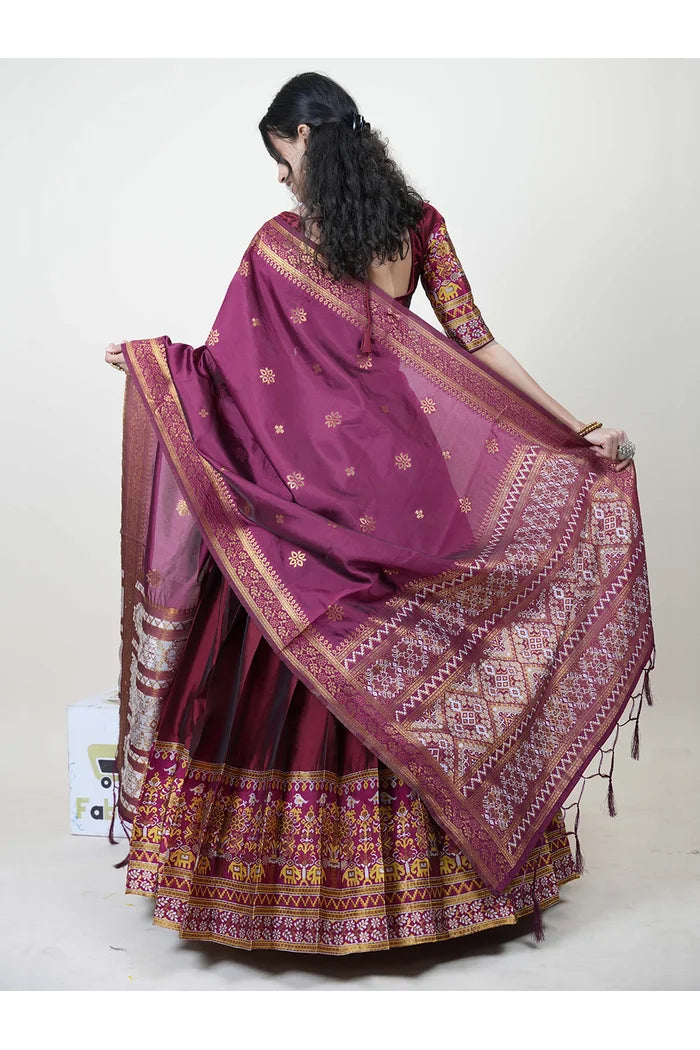 South Indian Festival Traditional Half Saree (Jagvi)