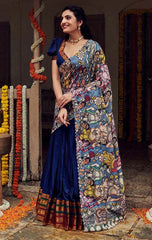 South Indian Festival Traditional Half Saree (Jugnoo)