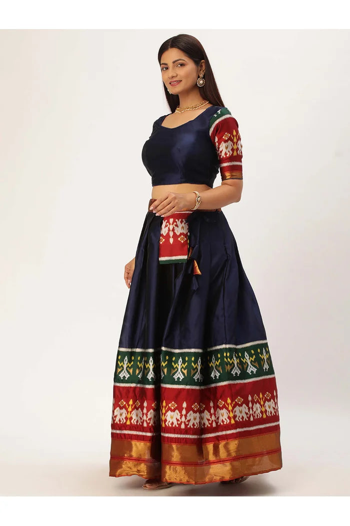 South Indian Festival Traditional Half Saree (Avani)