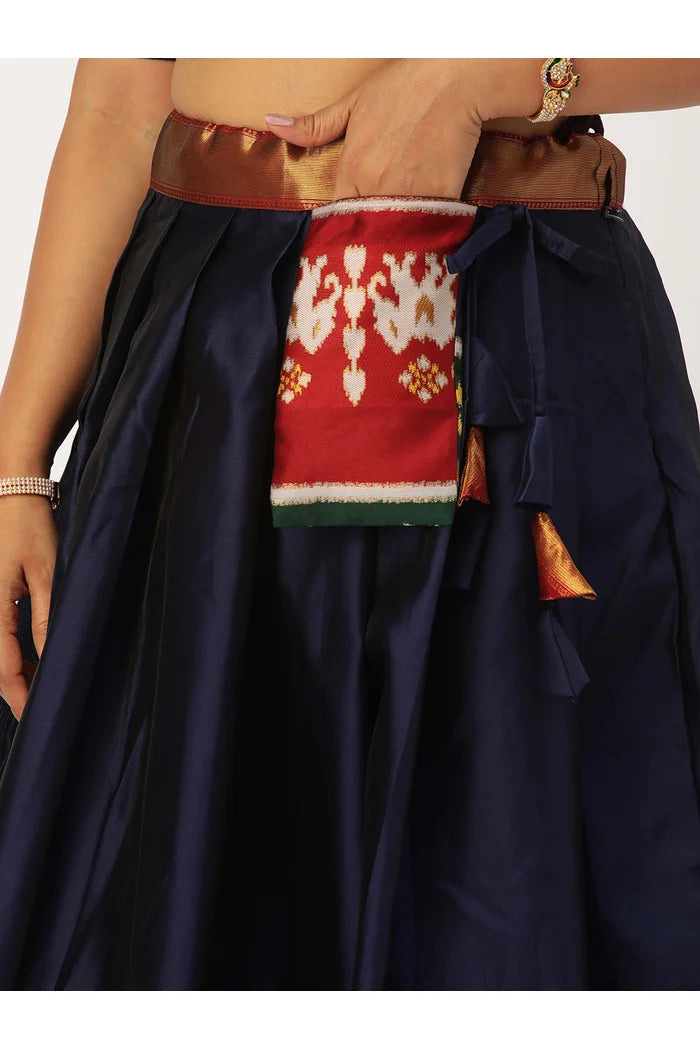 South Indian Festival Traditional Half Saree (Avani)