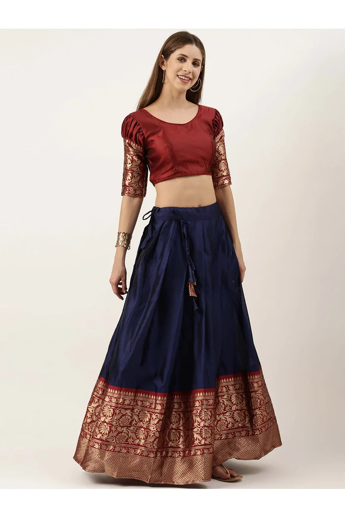 South Indian Festival Traditional Half Saree (Purnima)