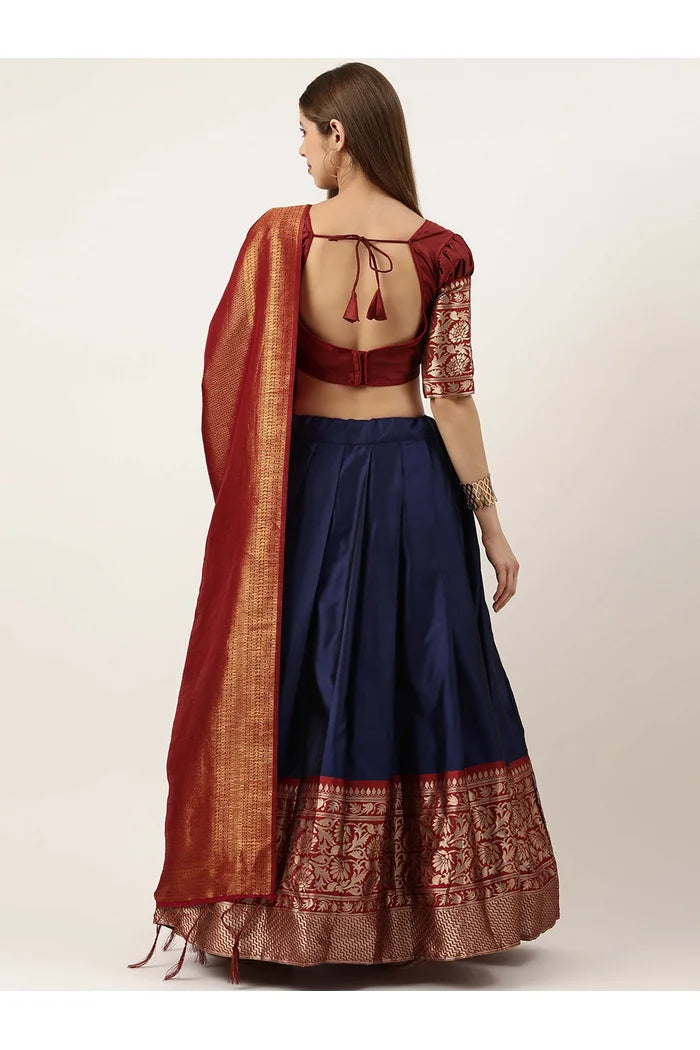 South Indian Festival Traditional Half Saree (Purnima)