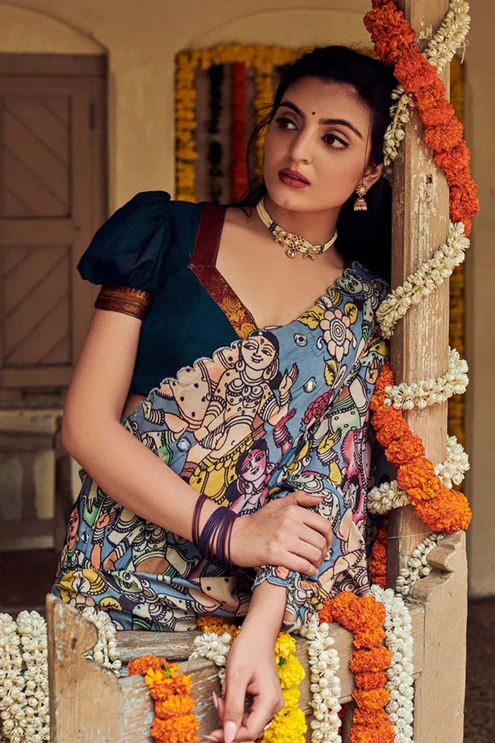 South Indian Festival Traditional Half Saree (Jugnoo)