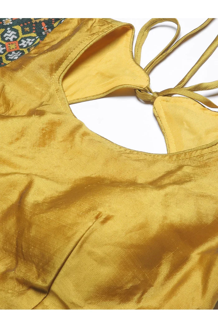 South Indian Festival Traditional Half Saree (Patola)