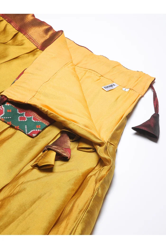 South Indian Festival Traditional Half Saree (Dharmi)