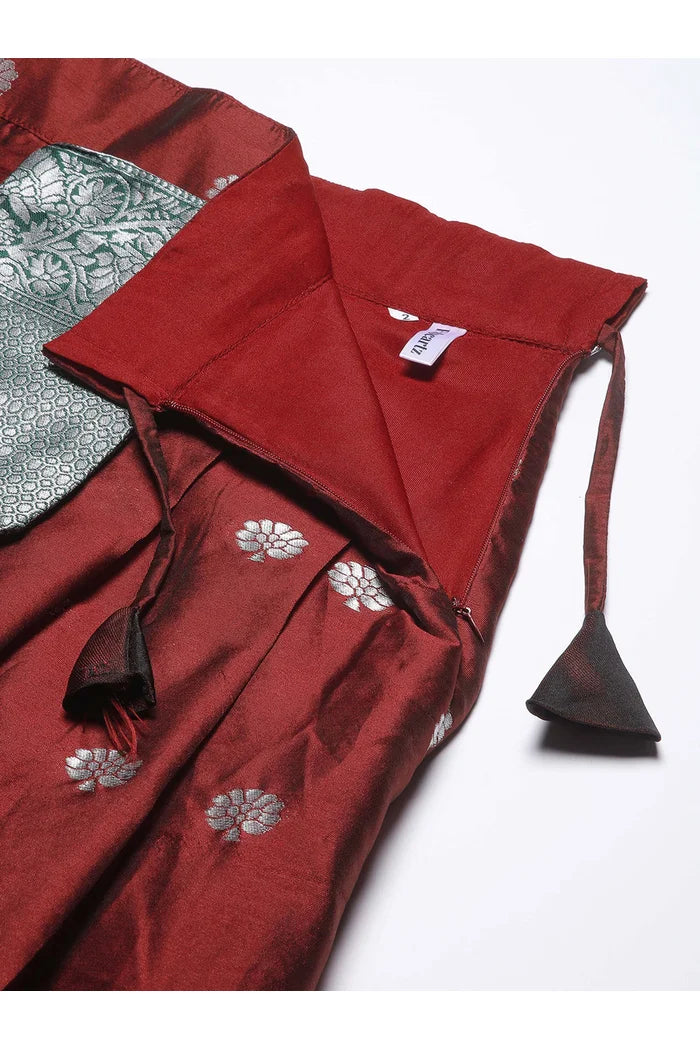 South Indian Festival Traditional Half Saree (Nehal)