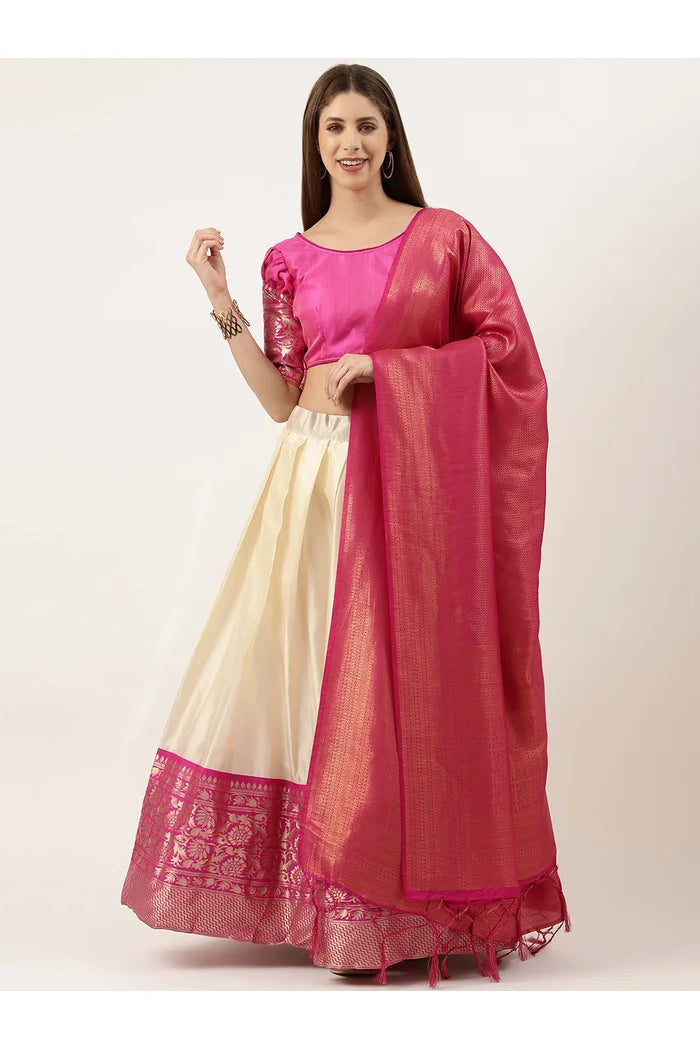South Indian Festival Traditional Half Saree (Purnima)