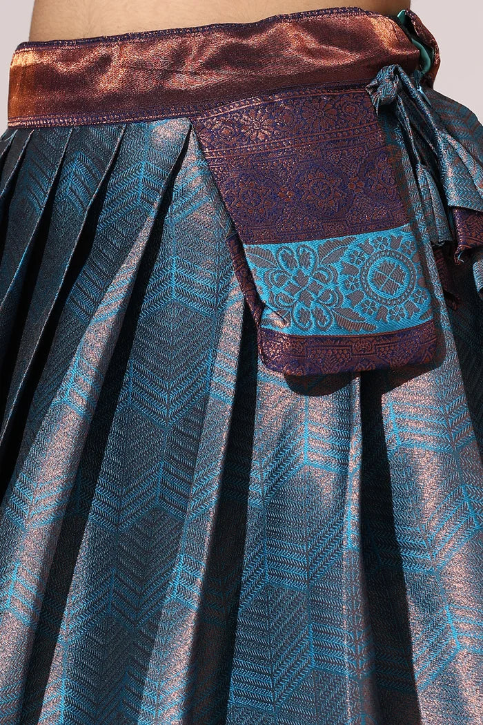 South Indian Festival Traditional Half Saree (UniversalWork)