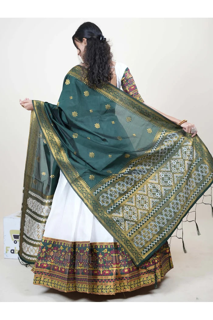 South Indian Festival Traditional Half Saree (Jagvi)