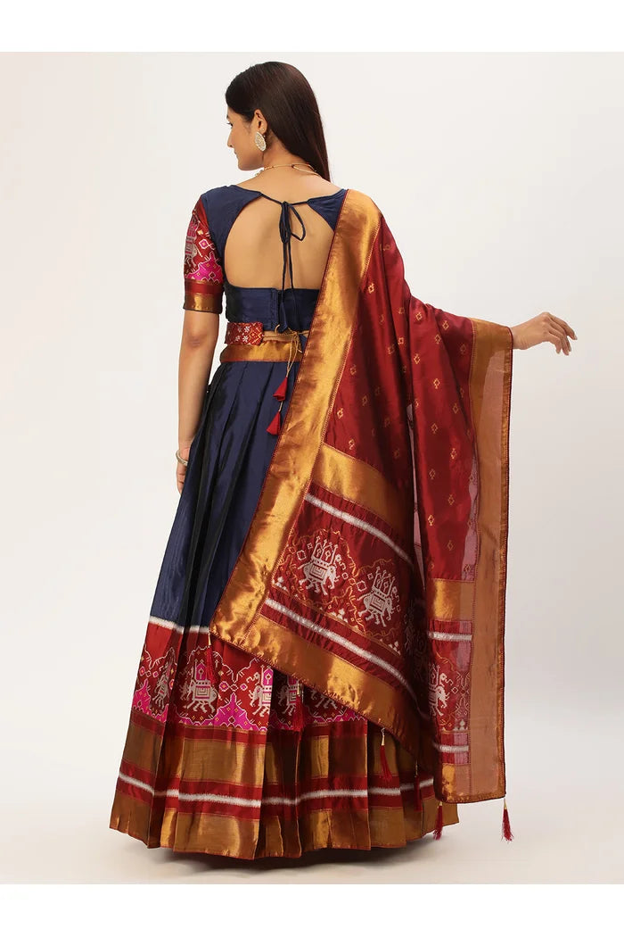 South Indian Festival Traditional Half Saree (Dharmi)