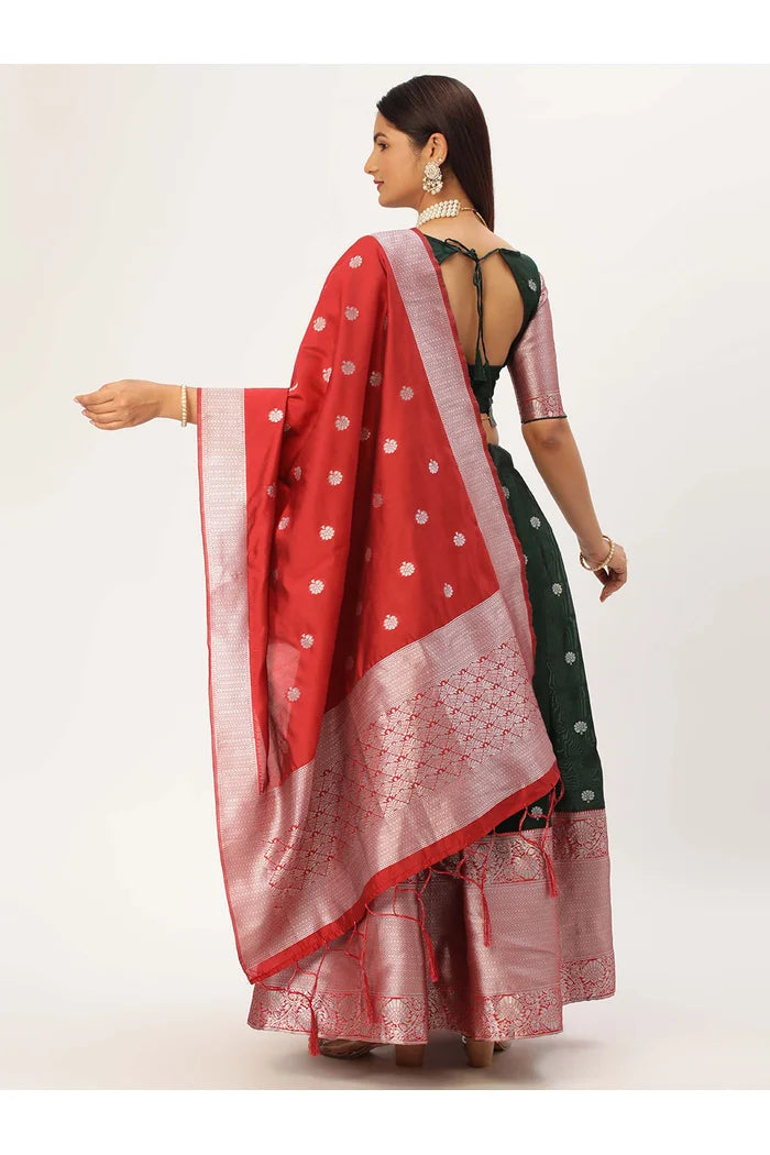 South Indian Festival Traditional Half Saree (Nehal)