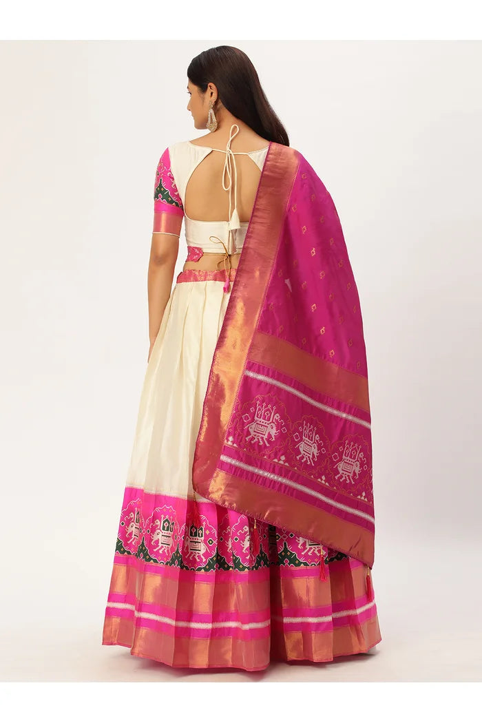 South Indian Festival Traditional Half Saree (Dharmi)