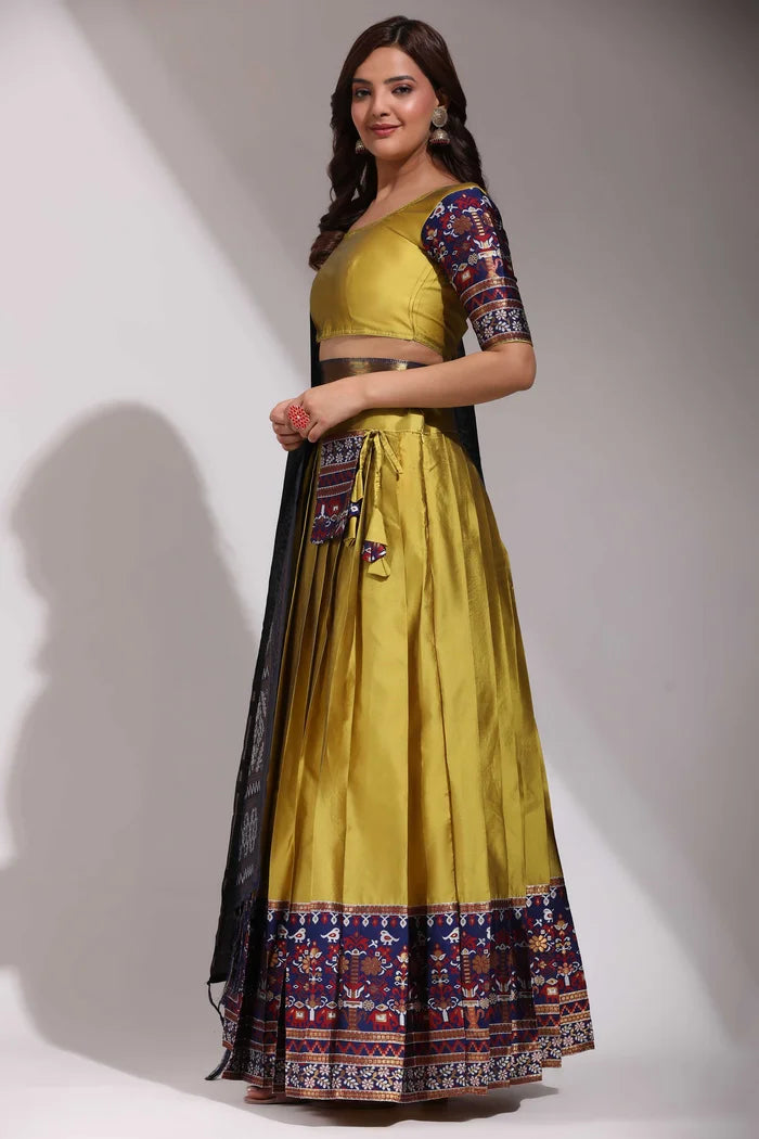 South Indian Festival Traditional Half Saree (Jagvi)