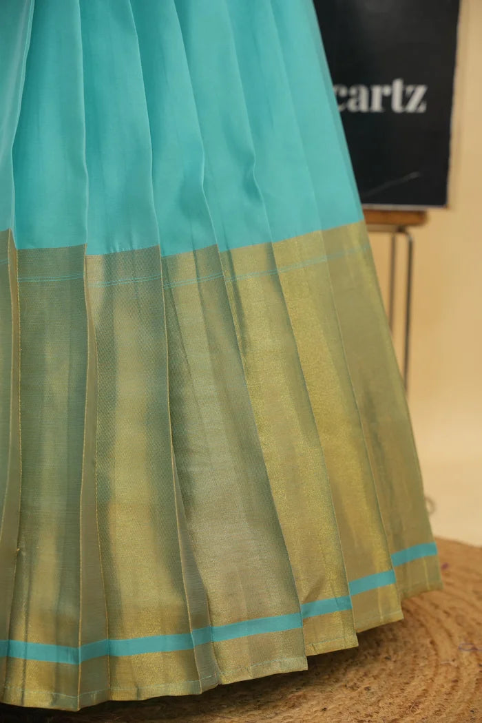 దక్షిణ భారత పండుగ సాంప్రదాయ హాఫ్ చీర (ఛవి)