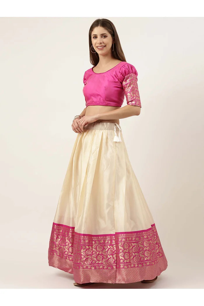 South Indian Festival Traditional Half Saree (Purnima)