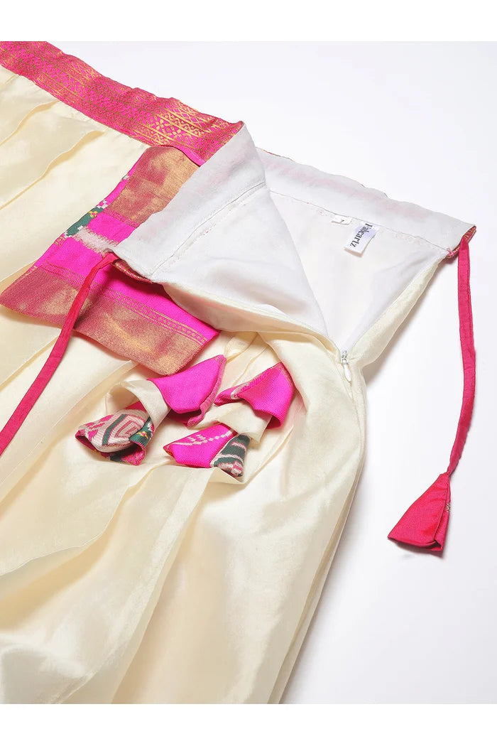 South Indian Festival Traditional Half Saree (Dharmi)