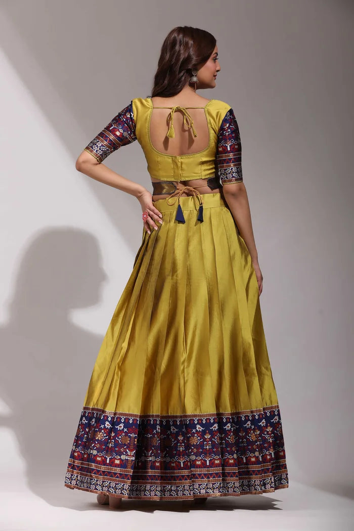 South Indian Festival Traditional Half Saree (Jagvi)