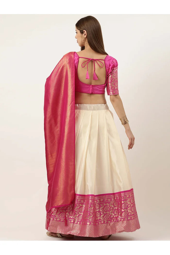 South Indian Festival Traditional Half Saree (Purnima)