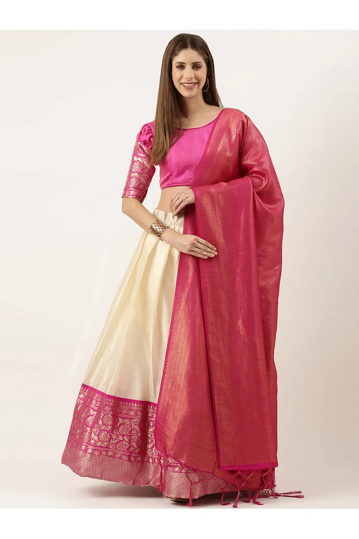 South Indian Festival Traditional Half Saree (Purnima)