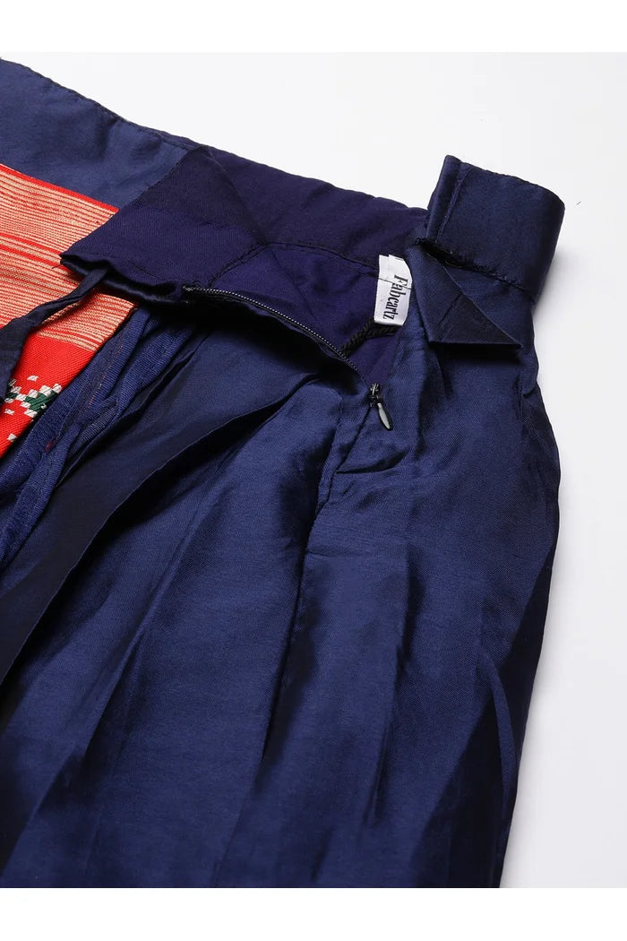 దక్షిణ భారత పండుగ సాంప్రదాయ హాఫ్ చీర (ప్రేక్షు)