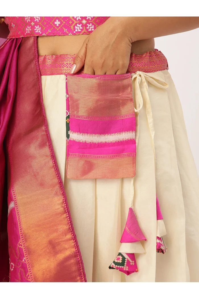 South Indian Festival Traditional Half Saree (Dharmi)