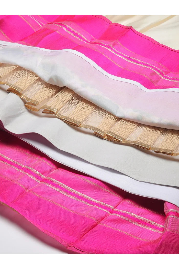 South Indian Festival Traditional Half Saree (Dharmi)