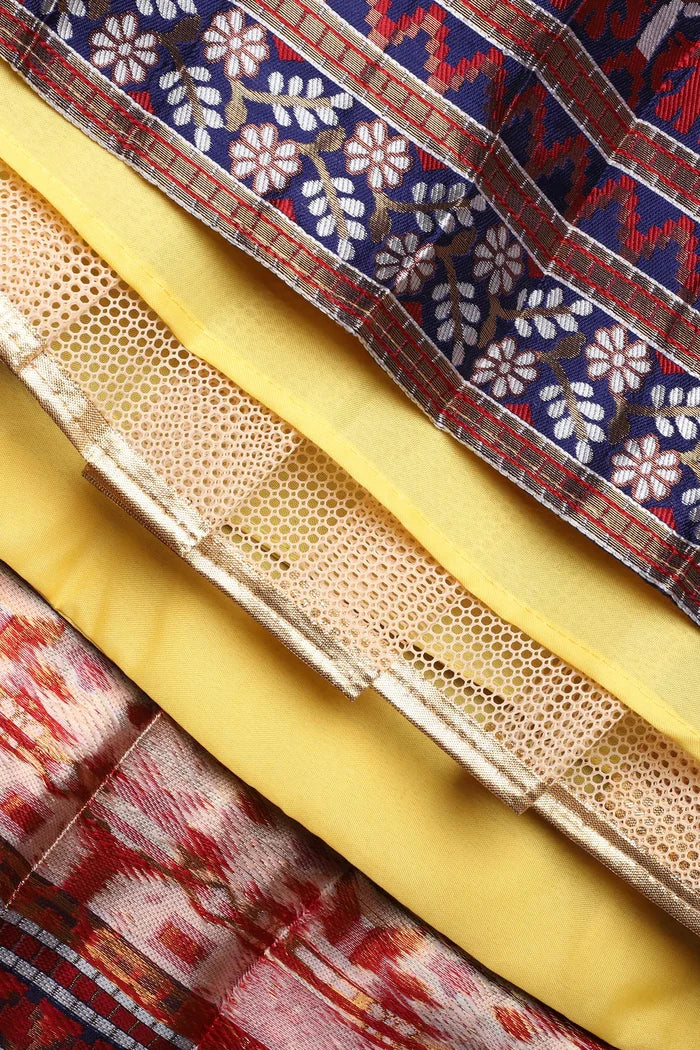 South Indian Festival Traditional Half Saree (Jagvi)