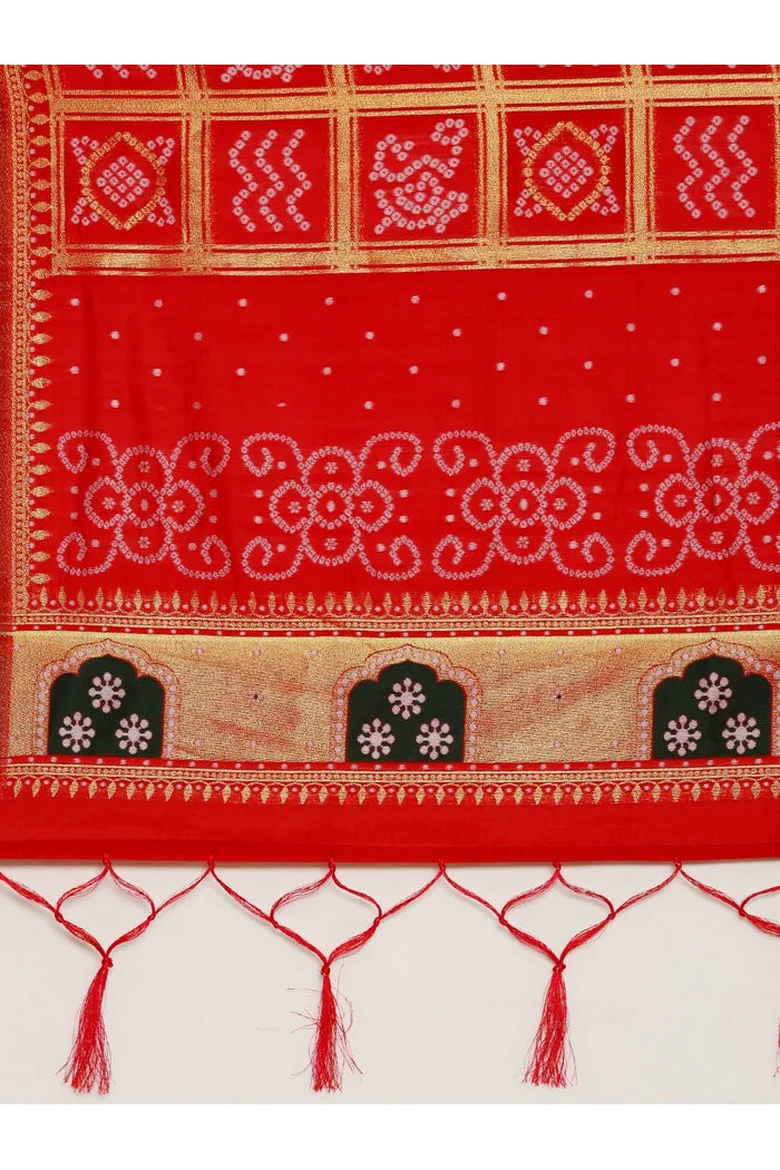 దక్షిణ భారత పండుగ సాంప్రదాయ హాఫ్ చీర (ప్రేక్షు)