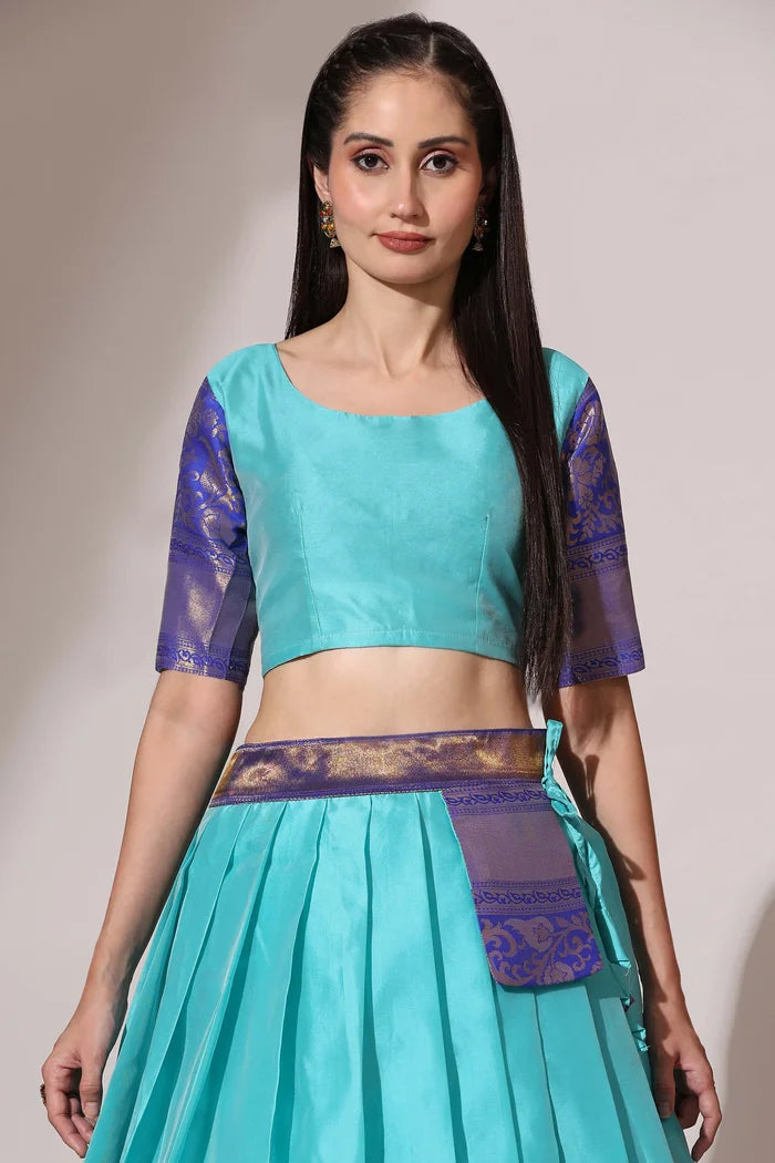 South Indian Festival Traditional Half Saree (Sundarii)