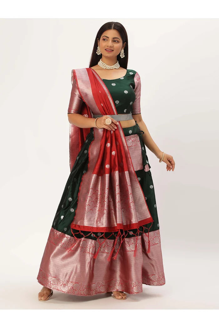 South Indian Festival Traditional Half Saree (Nehal)
