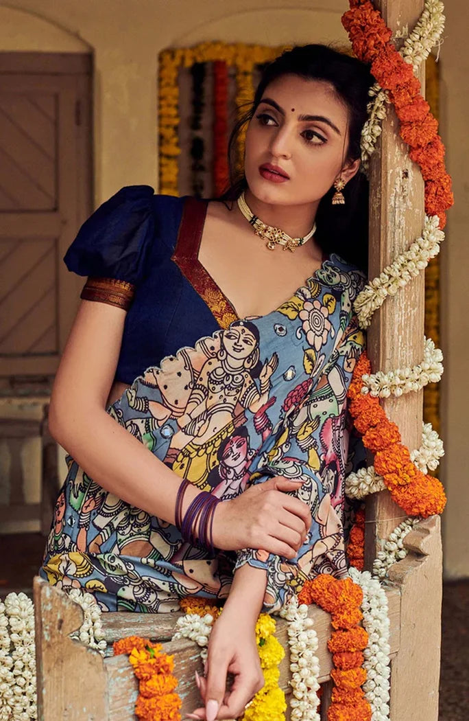 South Indian Festival Traditional Half Saree (Jugnoo)