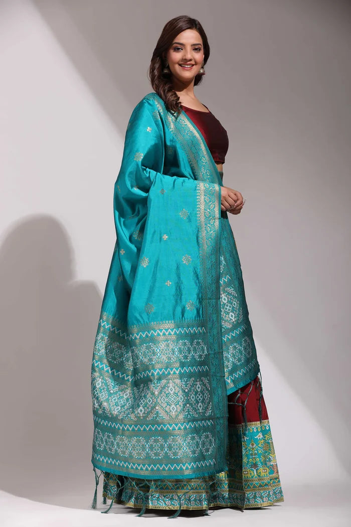 South Indian Festival Traditional Half Saree (Jagvi)