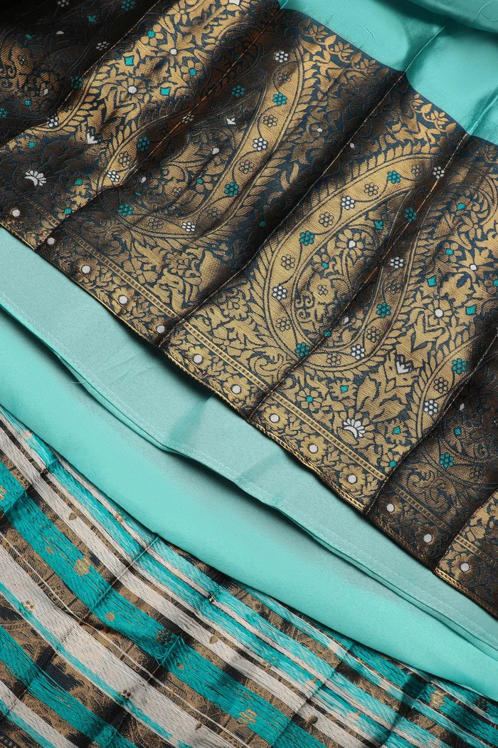 దక్షిణ భారత పండుగ సాంప్రదాయ హాఫ్ చీర(పటోలా)