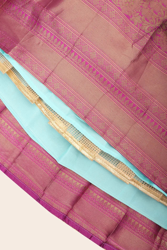 South Indian Festival Traditional Half Saree (Maheshmati)