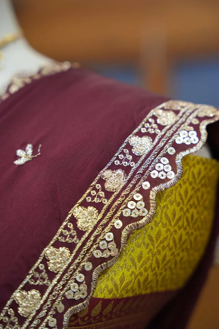 Oye!!Pattu Women's Woven Design zari work Half Saree with Embroidered Blouse and Dupatta