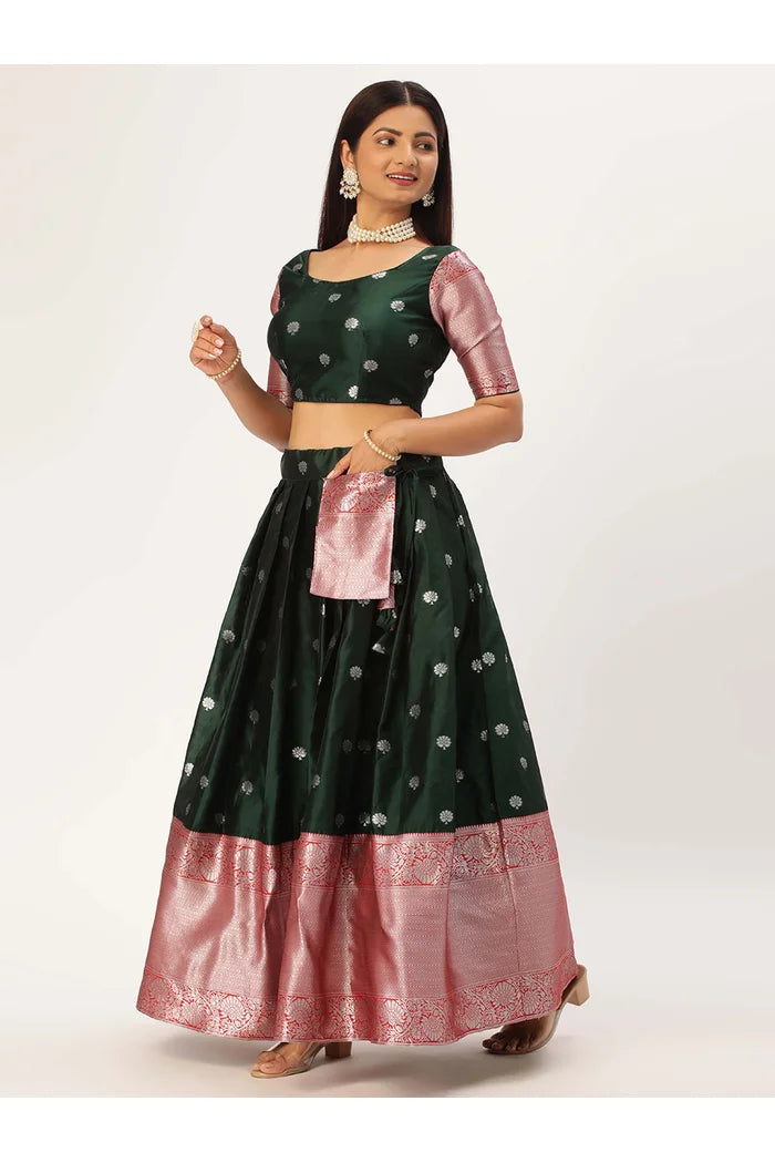 South Indian Festival Traditional Half Saree (Nehal)